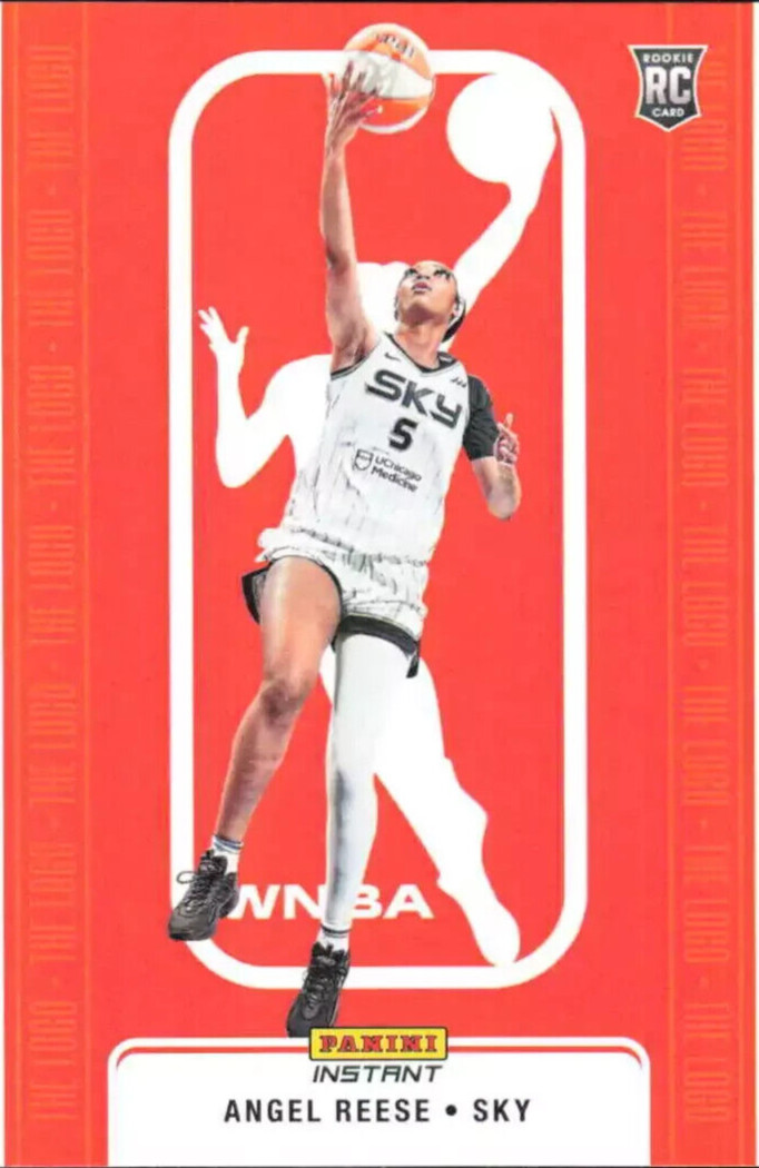 🔥 Angel Reese  #TL-21: 2024 Panini Instant WNBA The Logo #21  - Rookie Card RC