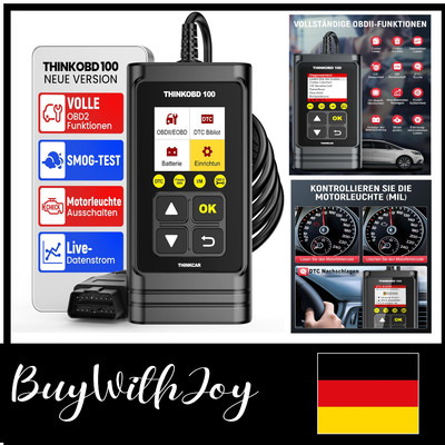 OBD2 Code Reader | Universal OBDII Kompatibilität | Detaillierte Fehlerd...