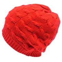Oversize Slouchy Cable Knit Beanie Cap Hat Oversize Slouchy Cable Knit Beanie Cap Hat