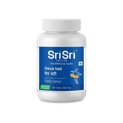 Sri Sri Tattva Deva Vati Tablets 500mg For Men And Women 60 Tablets