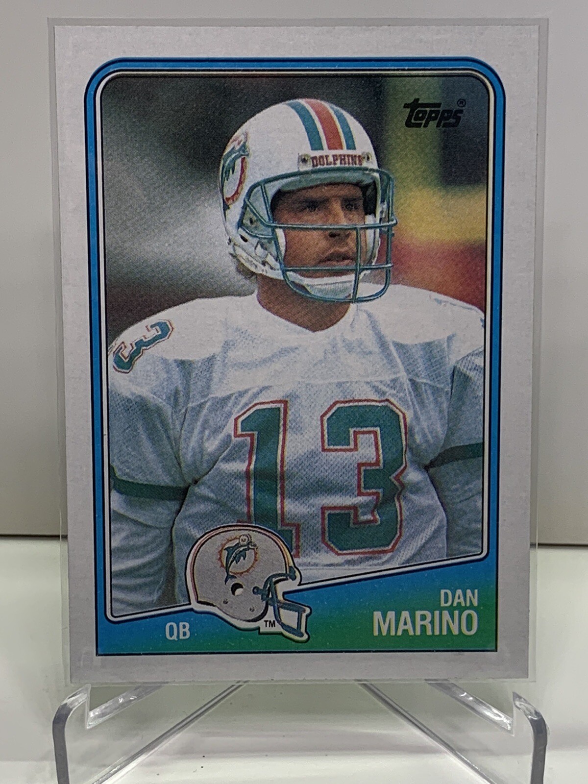 1988 Topps #190 Dan Marino Miami Dolphins HOF