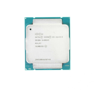 Intel Xeon E5-2643 V3 Prozessoren 3,4 GHz CPU 6 Cores 20MB 135W SR204 LGA2011-3