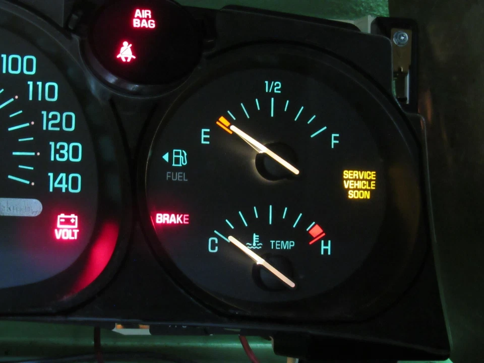 00-01 BUICK LESABRE MEDIDOR DE INSTRUMENTO MEDIDORES DE PAINEL VELOCÍMETRO QUILOMETRAGEM PROG 342 - Imagem 4 de 4