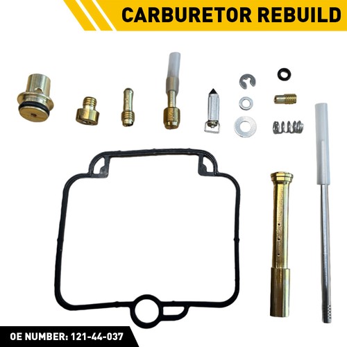Rebuild Carburetor Carb Repair Kit Fit Yamaha Grizzly 600 1998-2001 121-44-037 - Picture 8 of 10