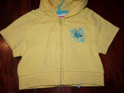 süße Sweat Jacke / Shirt kurzarm mit Rosa in 122 von dopodopo