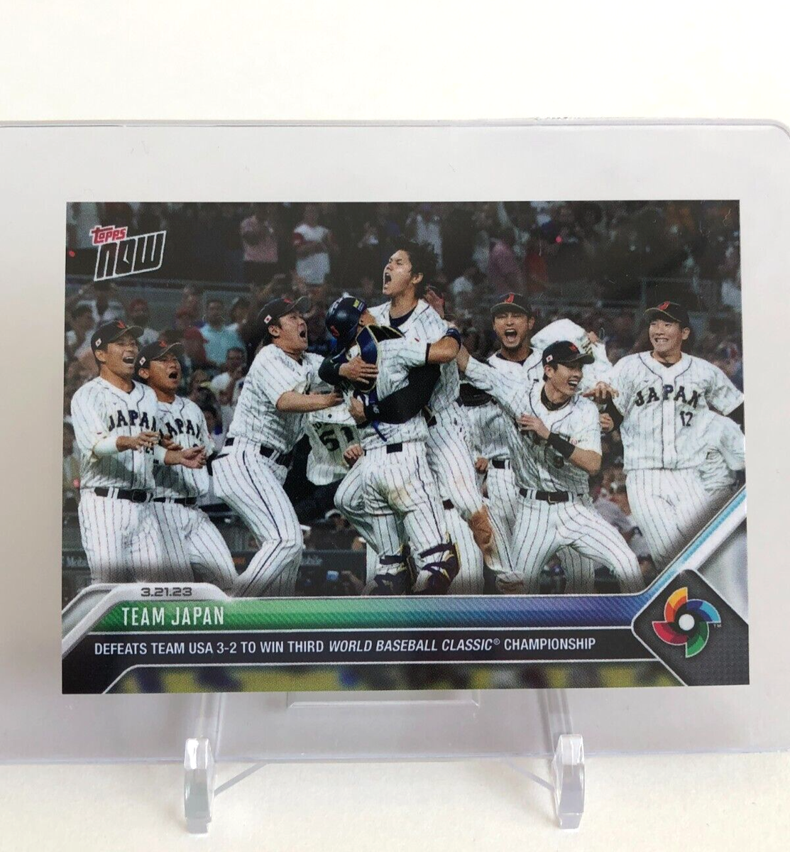 2500限定 TEAM JAPAN Shohei Ohtani WBC 2023 Shohei Ohtani Team Japan 2023 Topps World Baseball Classic MVP