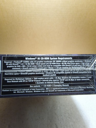 X-COM: Interceptor ENGLISH! PC Big Box, NEW Factory Sealed! VGA Ready RARE-RETRO - Picture 10 of 11