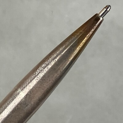 Vintage Gucci Sterling Silver Metal Ballpoint Twist Pen Tarnished
