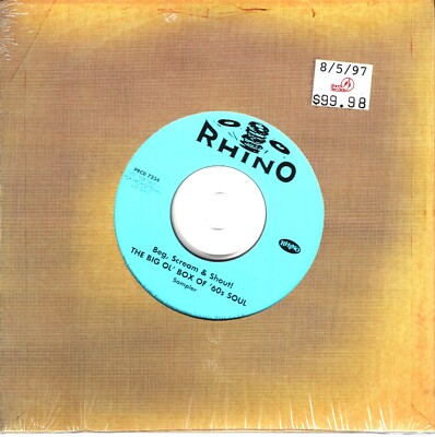 THE BIG OL' BOX OF '60S SOUL: BEG, SCREAM & SHOUT! RHINO SAMPLER