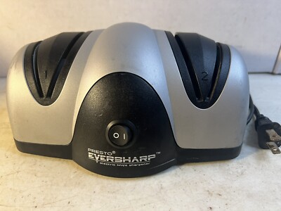 Presto Electric Knife Sharpener 0880002 EverSharp 2 Stage Professional Sharpener