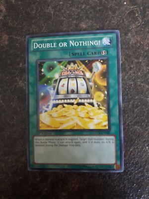 Double Or Nothing Spell 1st Edition YuGiOh Card GENF-EN046