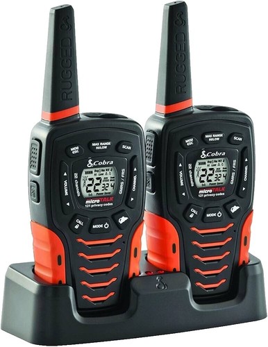 Cobra MicroTalk トランシーバー 2台セット Cobra MicroTalk Walkie Talkie Set CXT195 2-Way Walkie