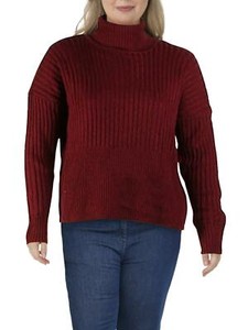 burgundy turtleneck sweater women's