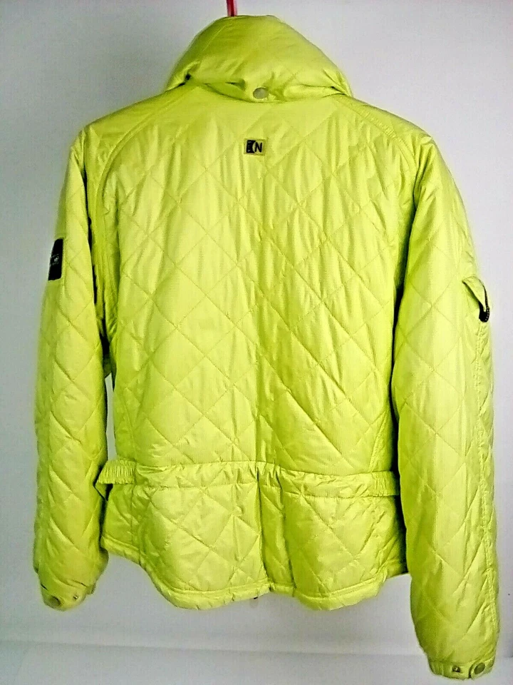 Женская лыжная куртка Nils желтая с капюшоном размер 10 - Изображение 4 из 4