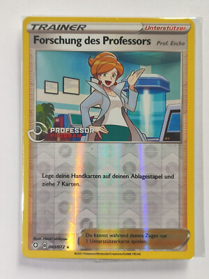 2 Stück Forschung des Professors Esche 060/072 Pokémon Professor Program Promo