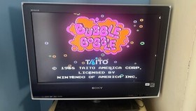 Nintendo NES Bubble Bobble-Tested and Works