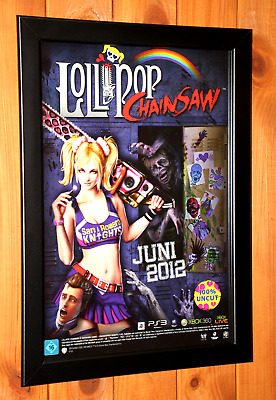 Lollipop Chainsaw Console Video Game Wall Art Home Decor - POSTER