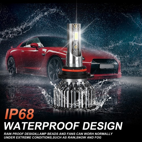 For 2013-2015 Toyota RAV4 Combo LED Headlight High/Low + Fog Light Bulbs Kit V2T - Foto 9 di 14