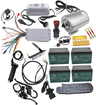 Kit Contrôleur 48V 1800W Sans Balais Pour Moteur électrique – Scooter, Vélo, Go Kart