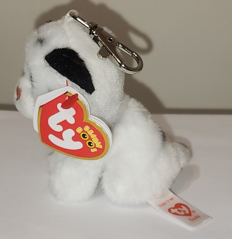Ty Beanie Boos TUNDRA White Tiger (Metal Key Clip) UK Excl 3