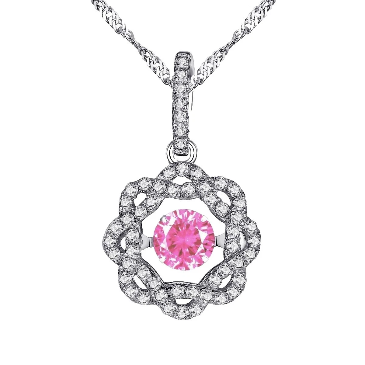 Familia y amigos Collares y colgantes De Moda Cadena de zafiro