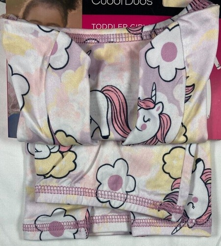 NWT Toddler Girls Cuddl Duds Thermal Warm Layers 2-Piece Set fabrics & prints - 第 41/43 張圖片