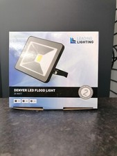 LEADING LIGHTING SLIM 30WATT LED FLOODLIGHT BLACK 4000K DENVER30