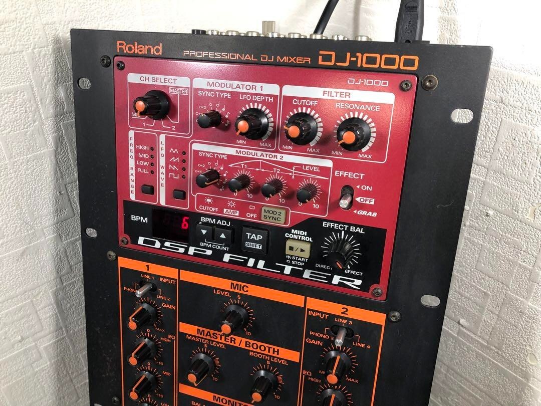 Used! Roland Professional DJ Mixer DJ-1000 Discontinued | eBay