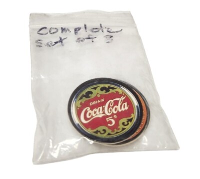 Vintage Coca Cola Coke Cap Collection, 8 Cardboard Caps | eBay