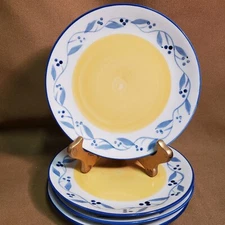 Tabletops Celestino- 4 Salad Plates 7.25 - Hand Painted 