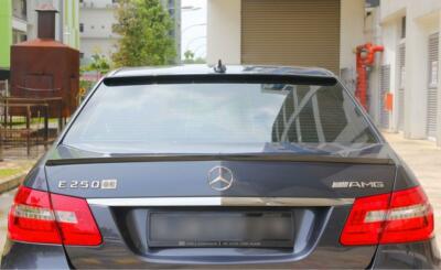 Mercedes Benz E Klasse W212 Lackiert Schwarz Abrisskante Abrisskannte