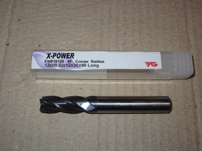 Morse 3//4/" Carbide End Mill .020 Corner Radius 2 Flute USA Made 58942