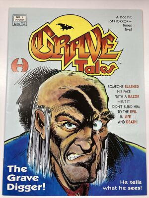 1991 GRAVE TALES Magazine #1 NM Never Read Joe Staton / Bruce Hamilton