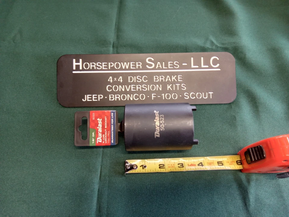 4WD Spindle Bearing SOCKET/WRENCH for GM 10 Bolt, 1977-1991 Chevy/GMC 4x4 Trucks Foto 2 de 4