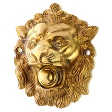 Ventano Antike Türklingel  | Löwenkopf Design aus massivem Messing