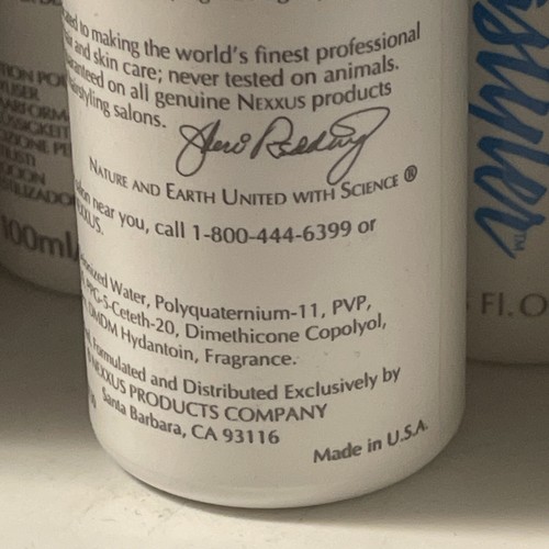 5 Nexxus Versastyler Artistic Designing Lotion 3.3 Oz Original Salon Formula! - Picture 8 of 8