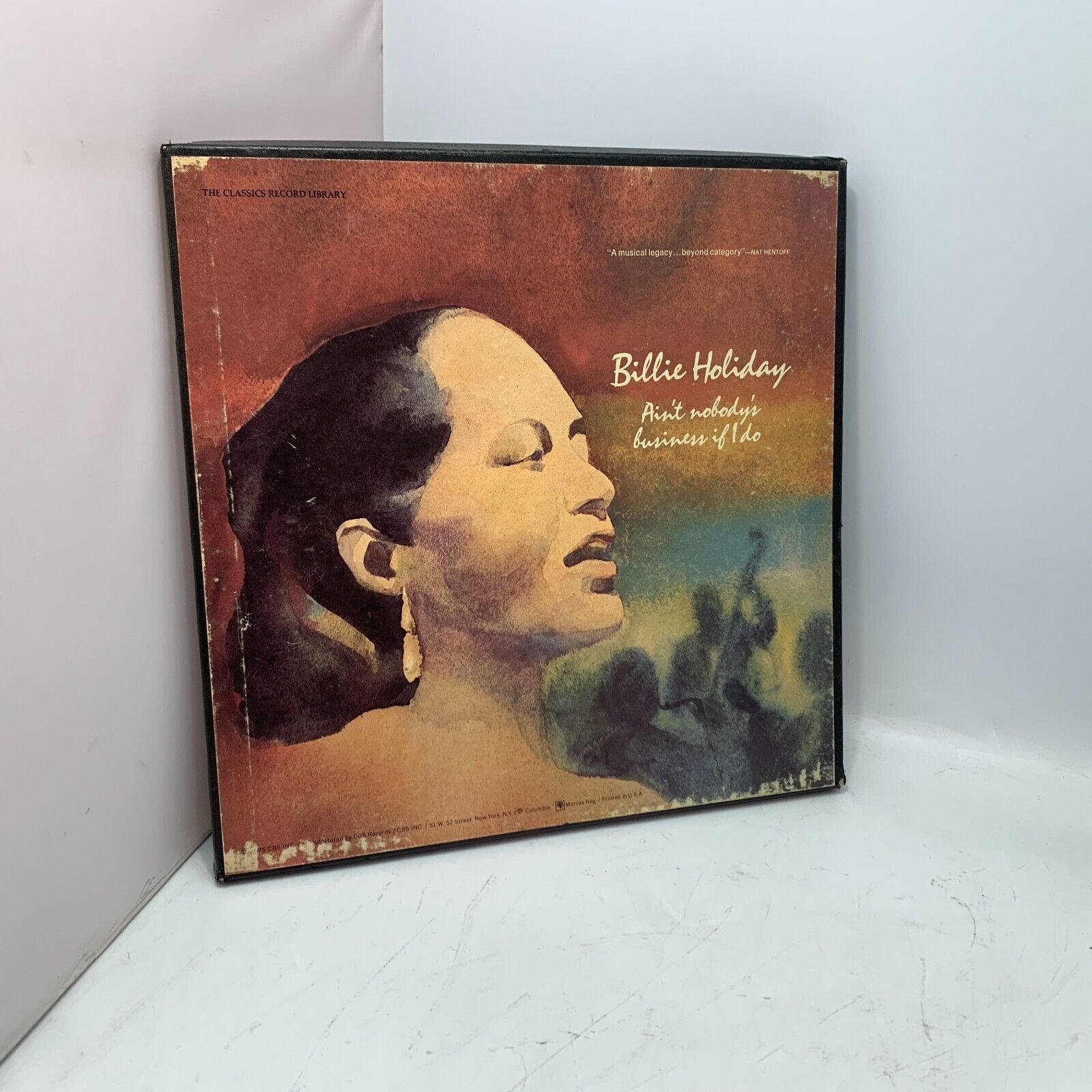 Billie Holiday Ain't Nobody's Business If I Do US 1975 Boxset 4xLP VG+ Columbia