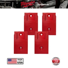 Vast Concepts MWKE-TM18RED Milwaukee M18 Tool Mount - Red (4 Pack)