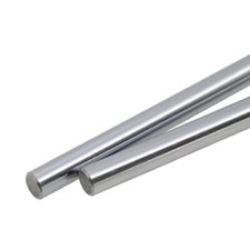2PC 8mm x 330mm Case Hardened Chrome Plated Linear Motion Rod Shaft Guide,Metric