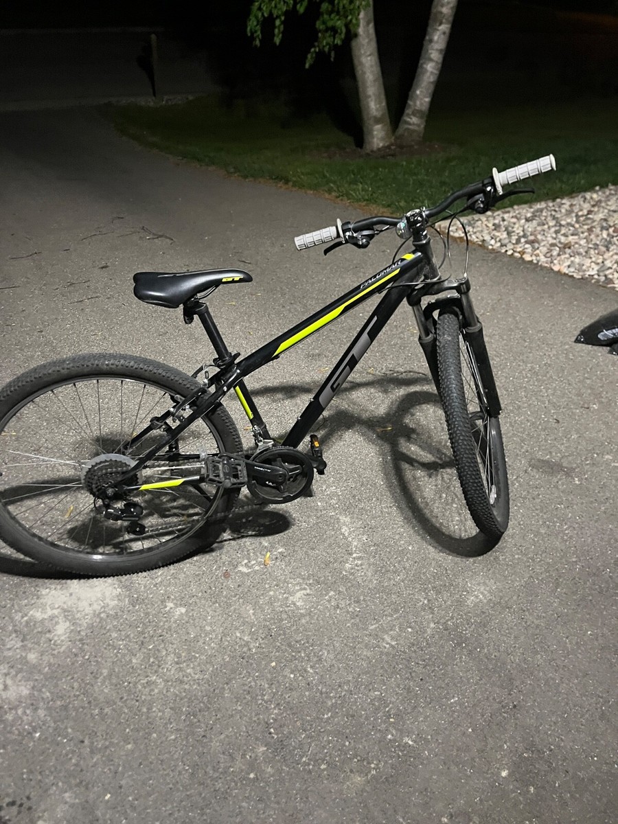 Mountain bike, black, GT Palomar 2021 on 13 in frame With a brand