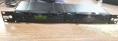 LOT Of 2 AKG SR470 STATIONARY RECEIVER IR DATA UPLINK Model CSCSRX RF BAND VII