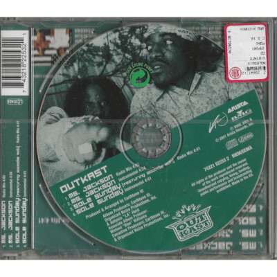 OutKast CD 'S Single Ms. Jackson / Arista – 74321822532 Sealed