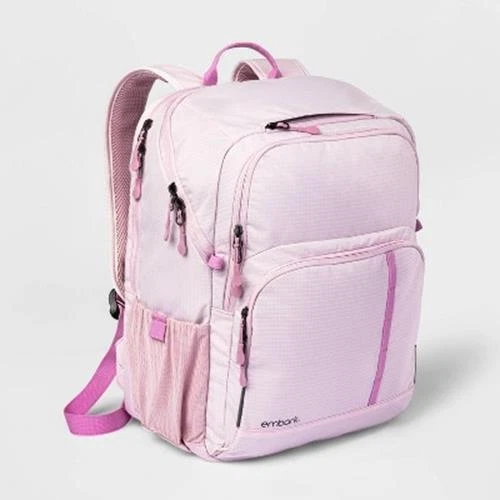 LOT of 10 Top-load 17" Backpack Pink - Embark