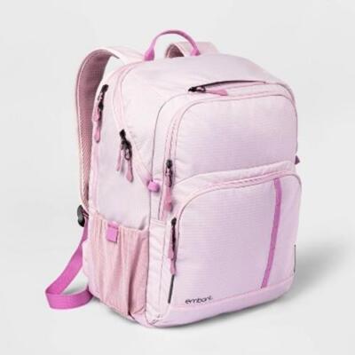 LOT of 10 Top-load 17'' Backpack Pink - Embark