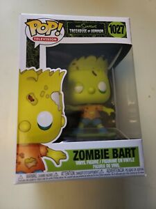 The Simpsons Zombie Bart Treehouse of Horror Funko Pop! Vinyl Figure 889698501392 | eBay