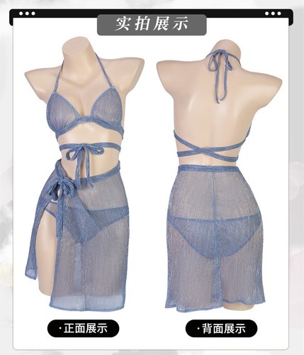 Pyjama Damen Porno Unterwäsche Strandkleid Sekretärin Cosplay Bikini Reizwäsche - Bild 13 von 19