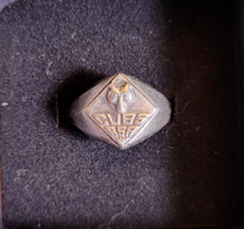 Cubs BSA Sterling Ring, Size 5