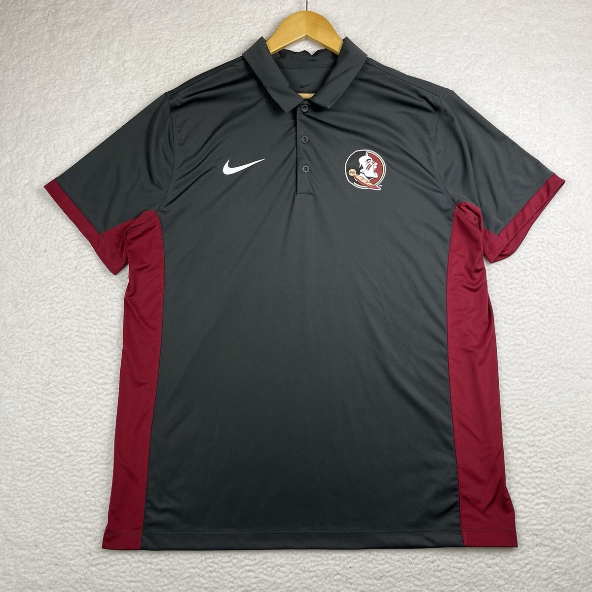 fsu nike dri fit polo