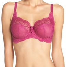 Panache Lingerie 5675 Andorra Lace Balconette Bra - Magenta UK 30D 