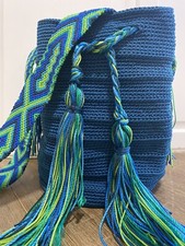Mexican artisan handmade woven bag.  100 authentic FREE SHIPPING